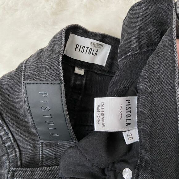 Pistola Alexa High Rise Slim Flare with Slit Dark Sky - Picture 4 of 6